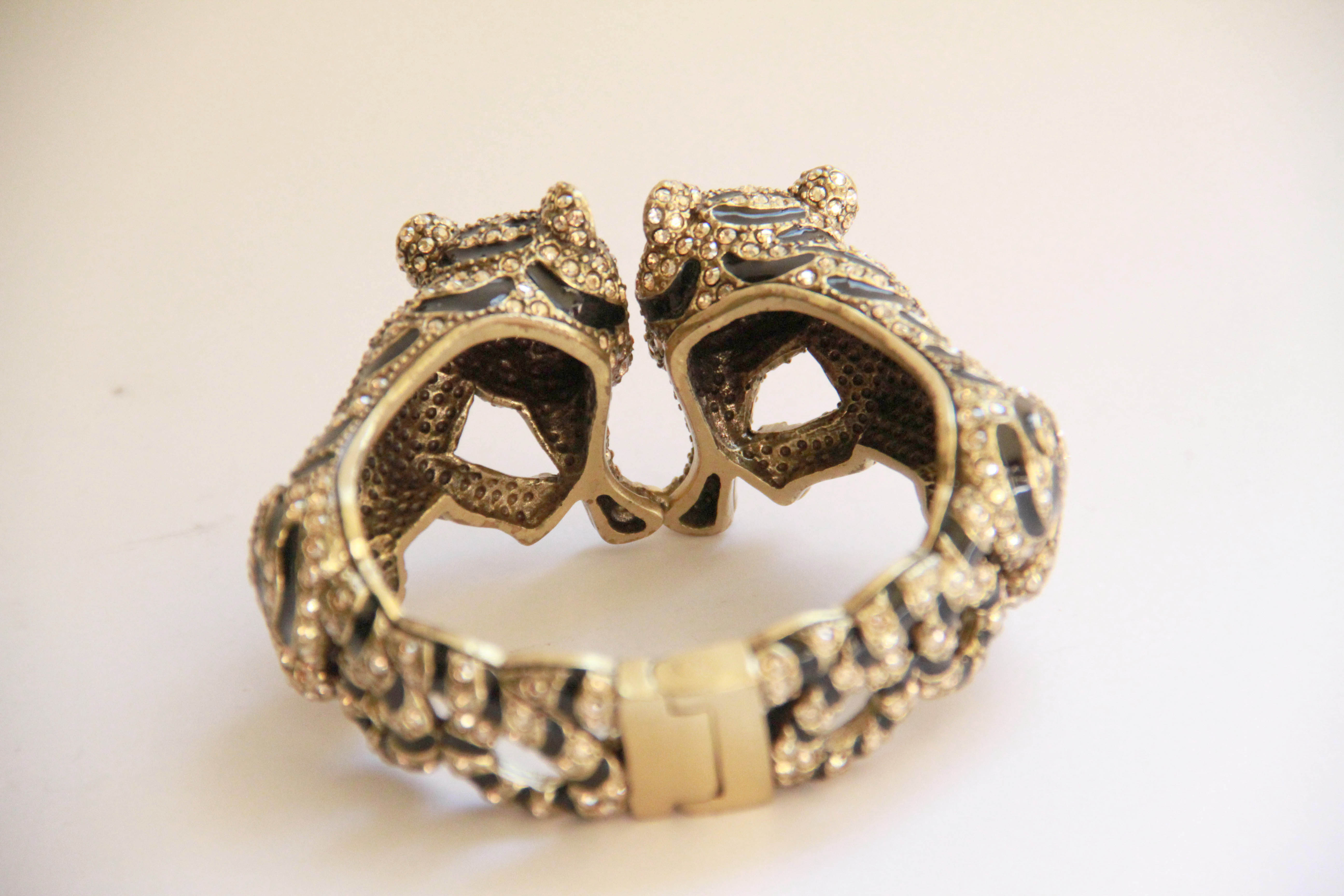 Heidi Daus "Tempting Tigress" Bangle Bracelet