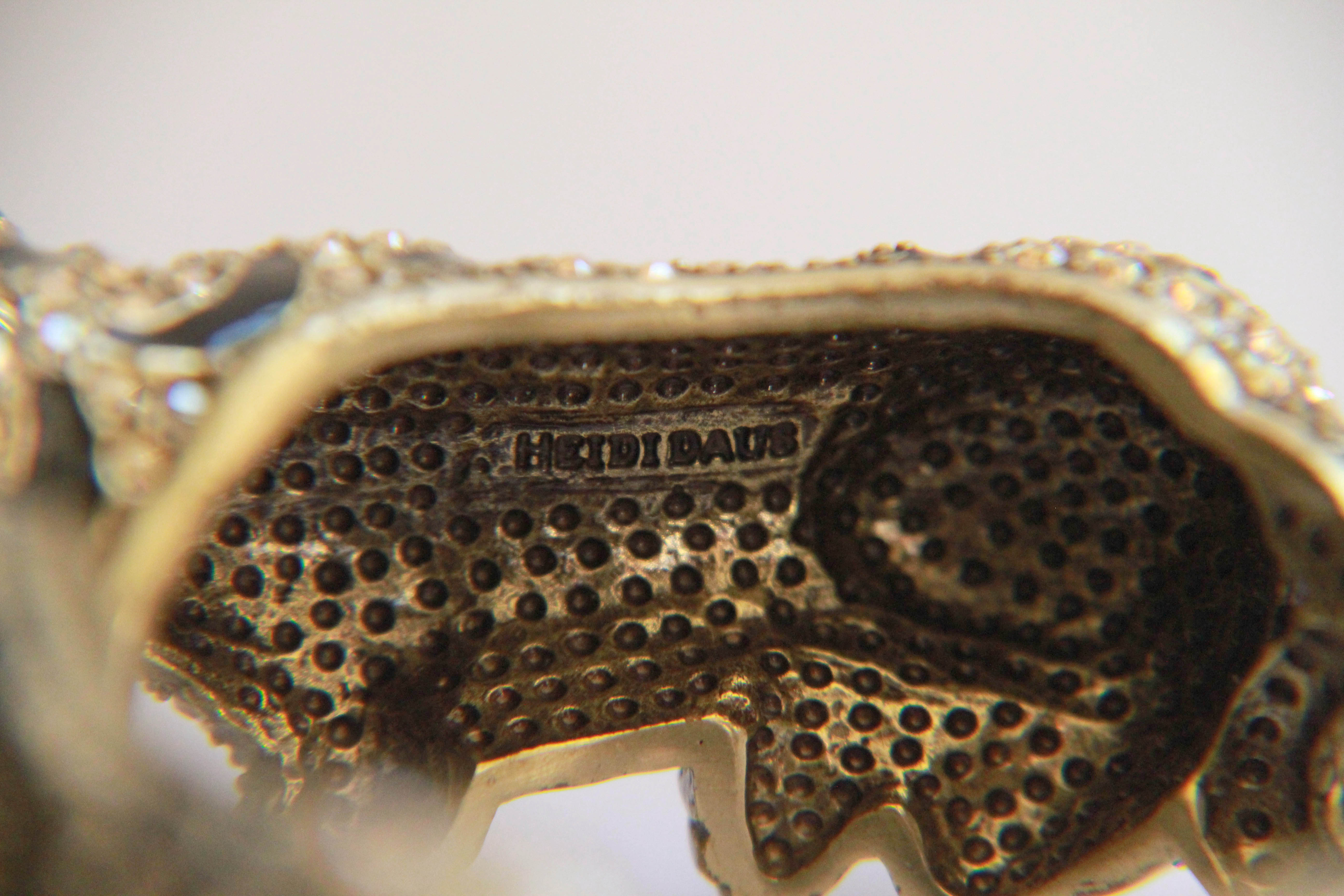 Heidi Daus "Tempting Tigress" Bangle Bracelet