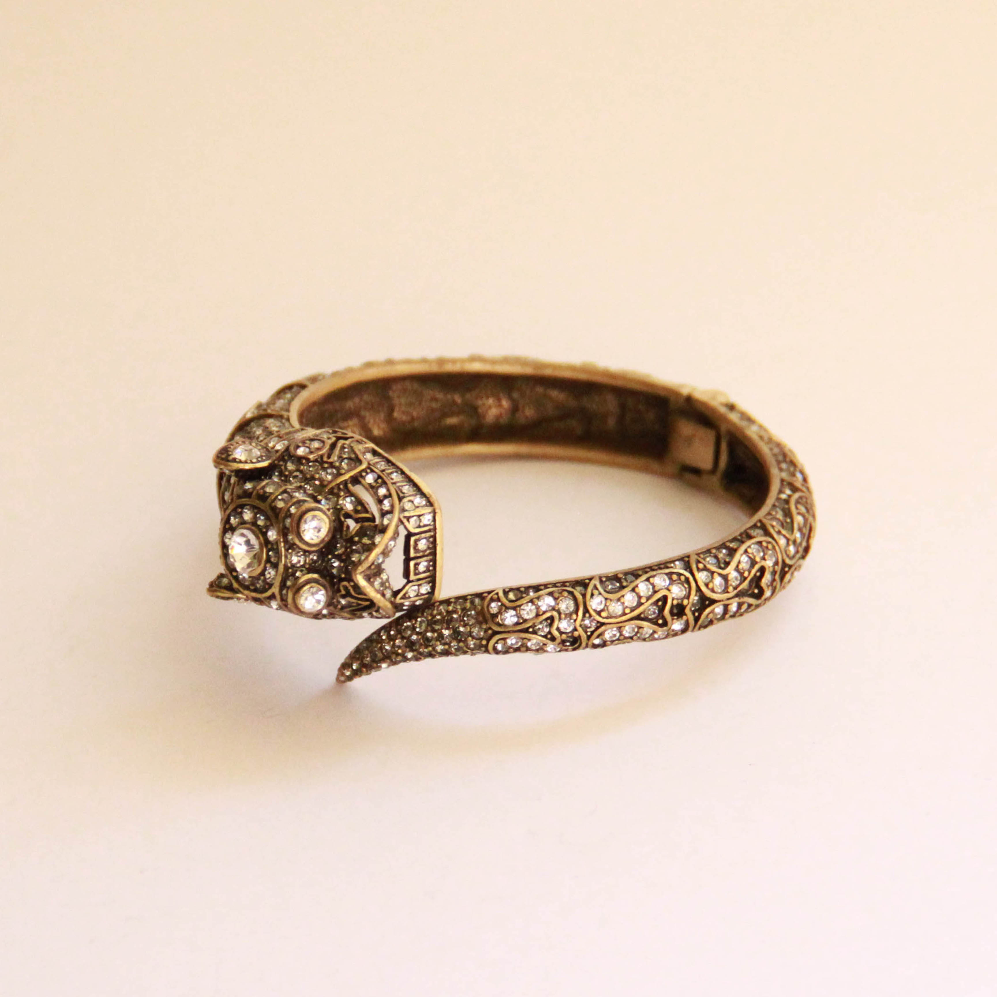 Heidi Daus Guardian Lion Wrap Bracelet