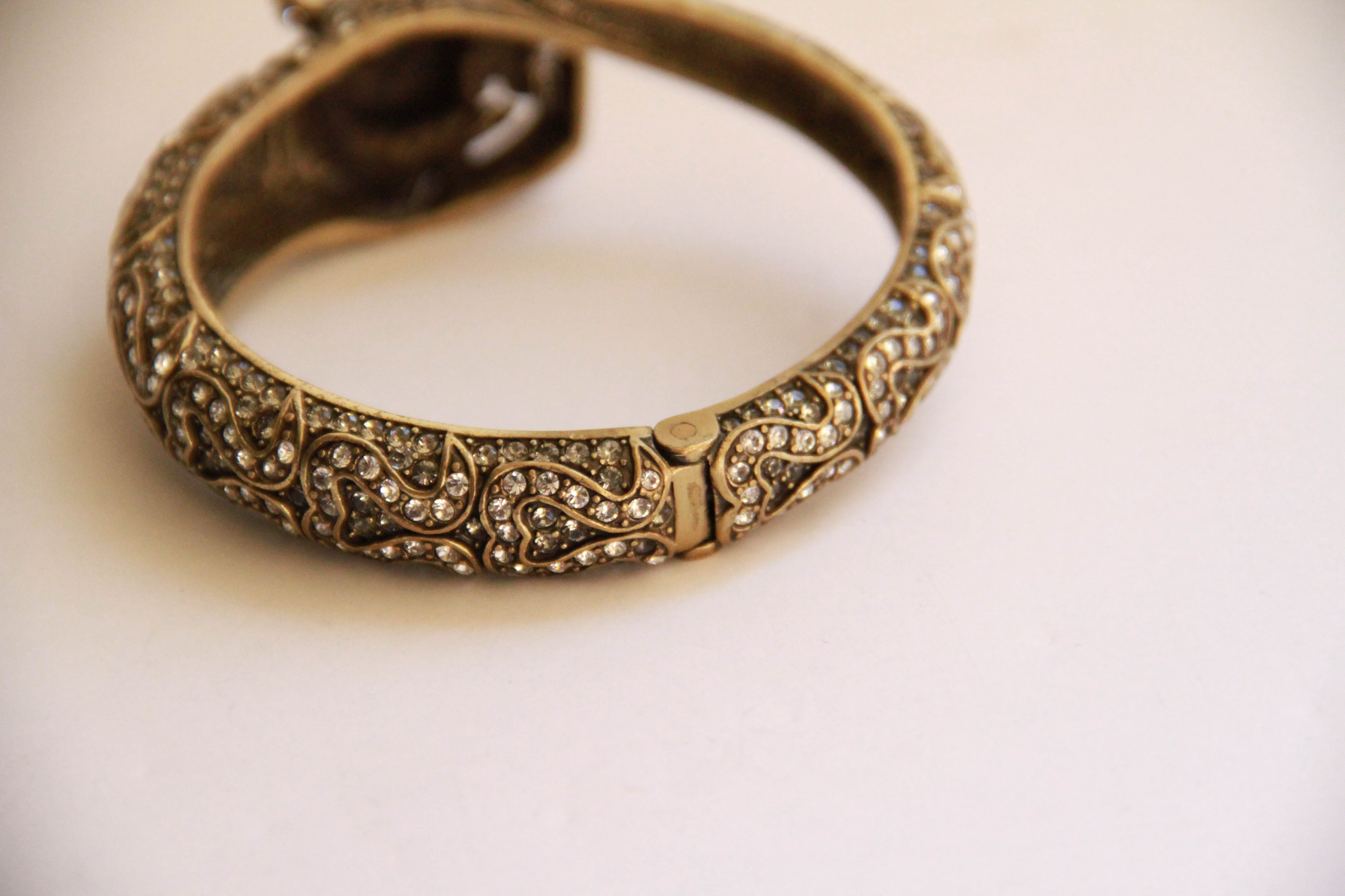 Heidi Daus Guardian Lion Wrap Bracelet