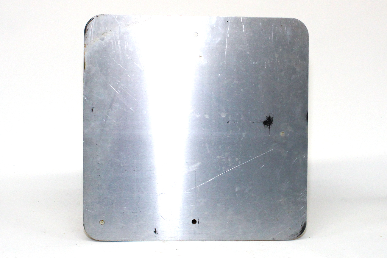 Reflective Steel "15 MPH" Road Sign