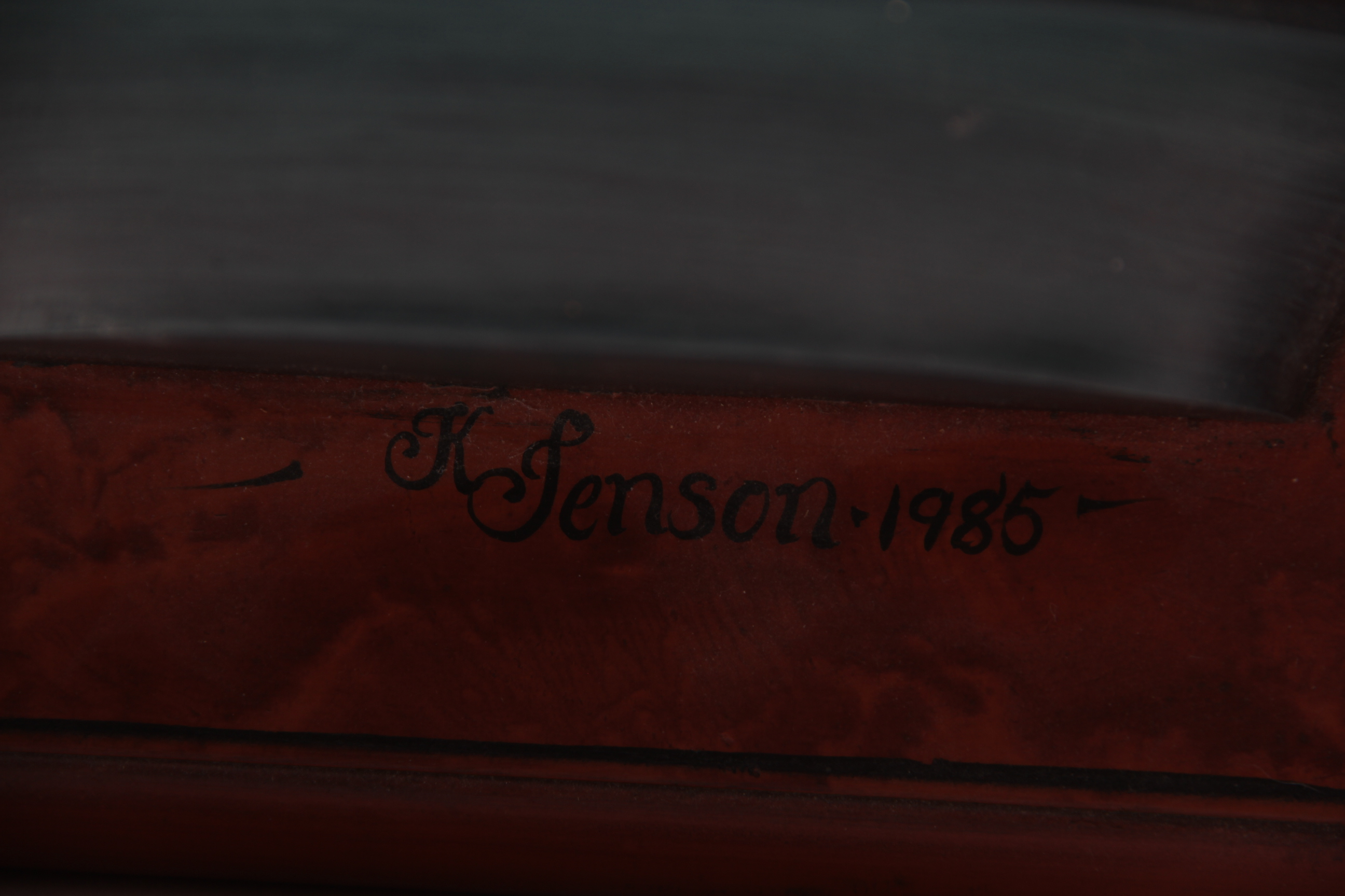 Norwegian Rosemaling Decorative Box and Wall Shelf