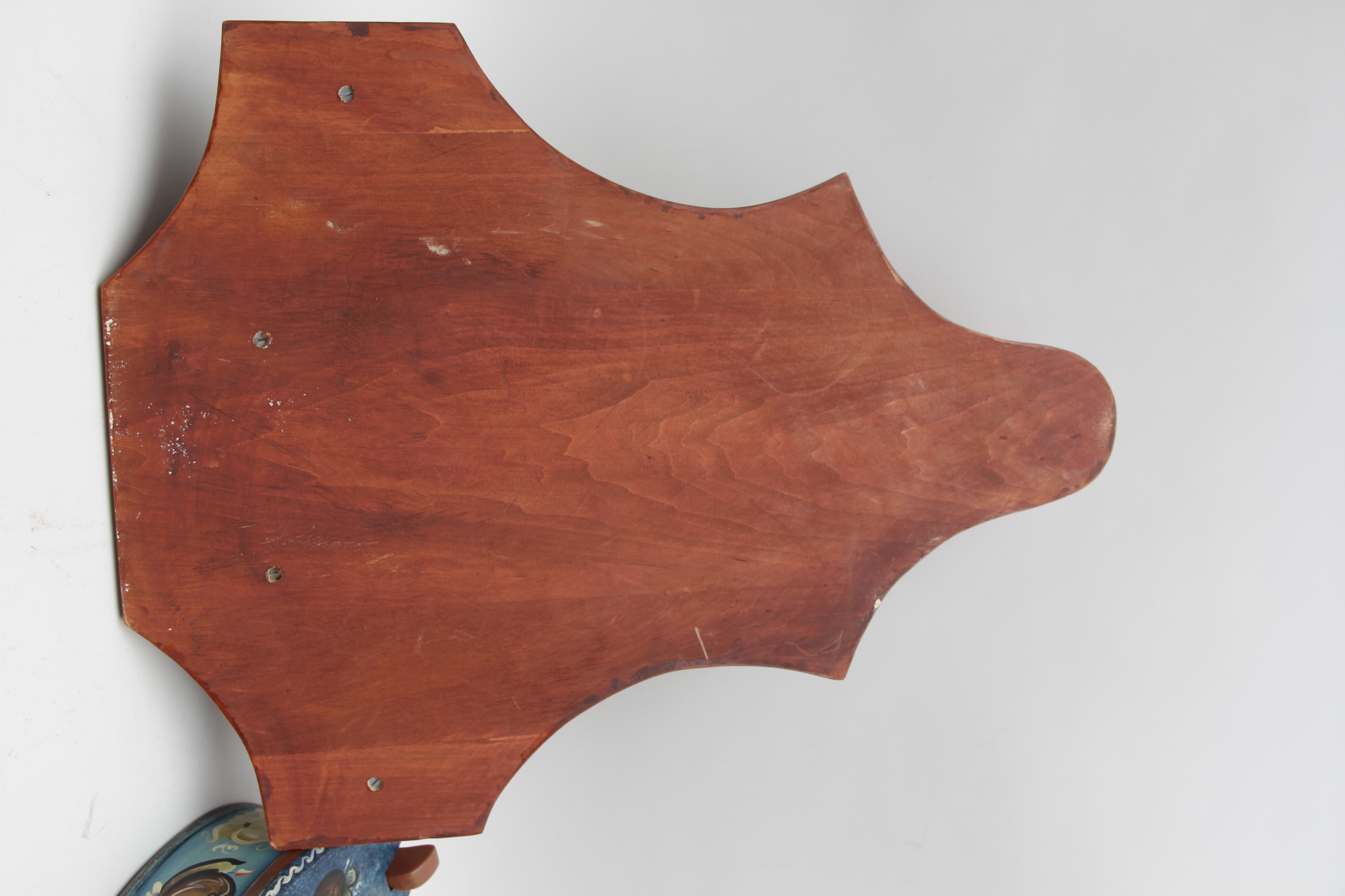 Norwegian Rosemaling Decorative Box and Wall Shelf