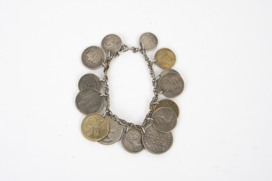 Costume Jewelry Including Coin Bracelet