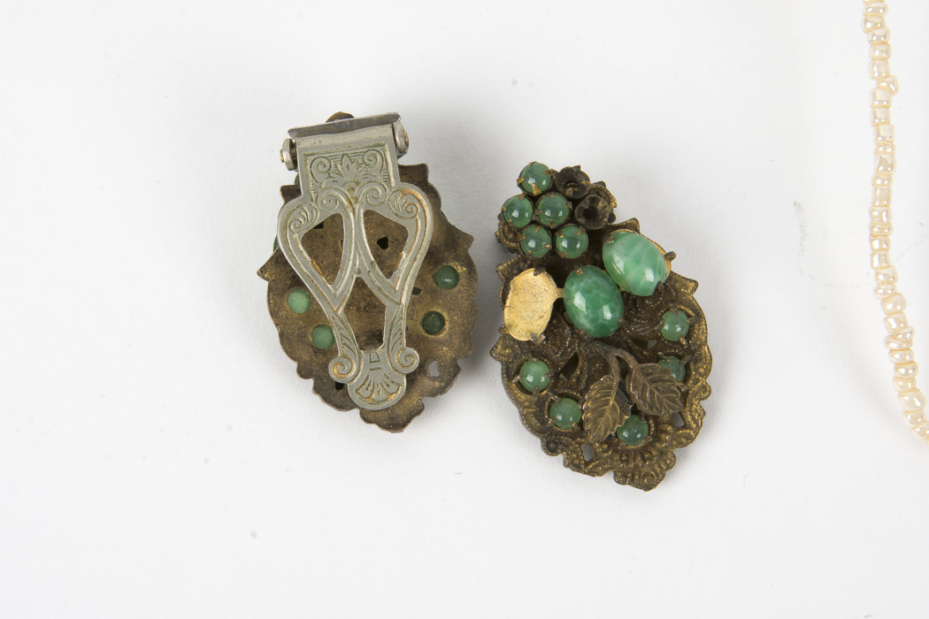 Green Toned Costume Jewelry