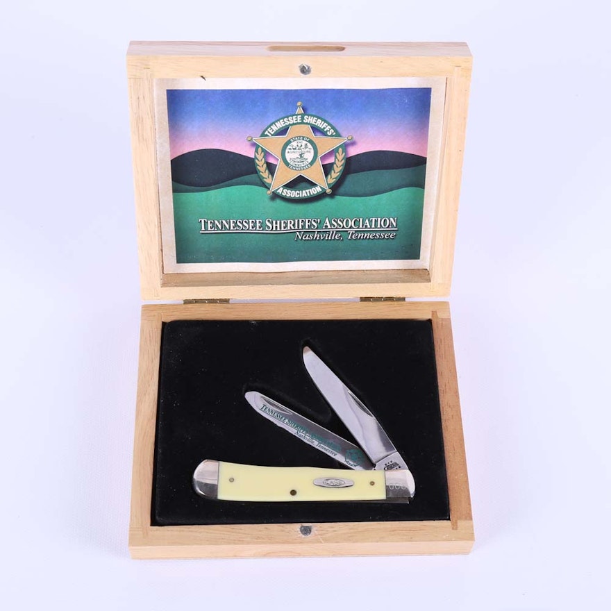 Limited Edition Tennesse Sheriff's Association Case Pocket Knife