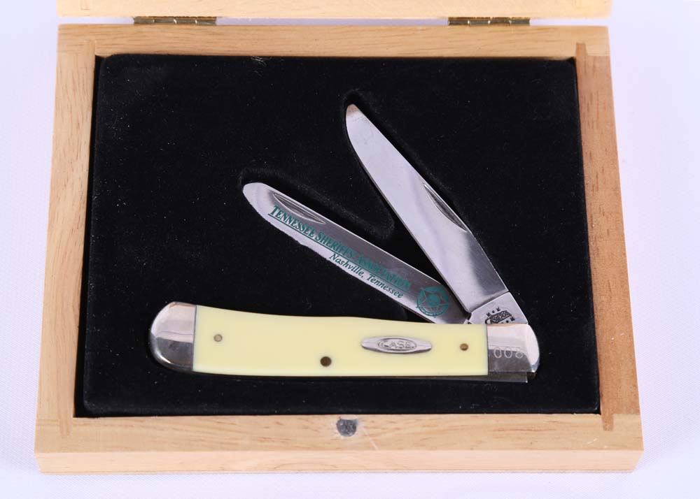 Limited Edition Tennesse Sheriff's Association Case Pocket Knife