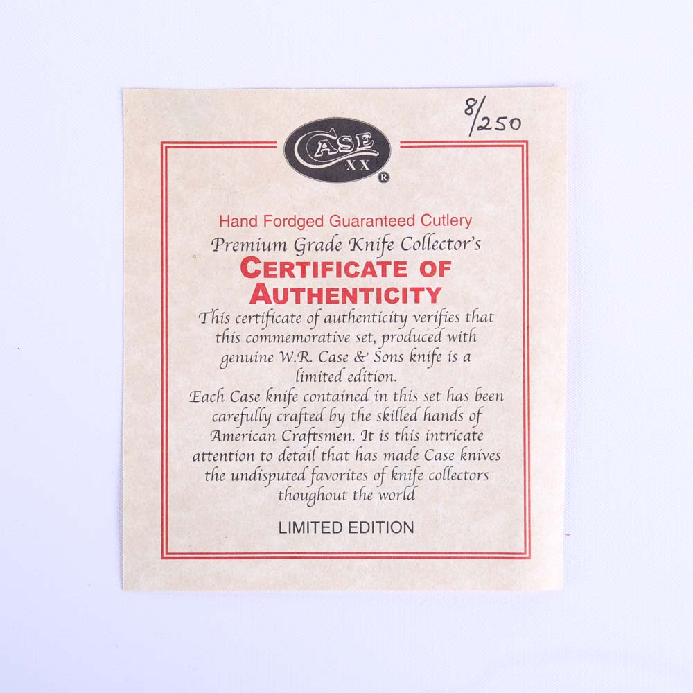 Limited Edition Tennesse Sheriff's Association Case Pocket Knife