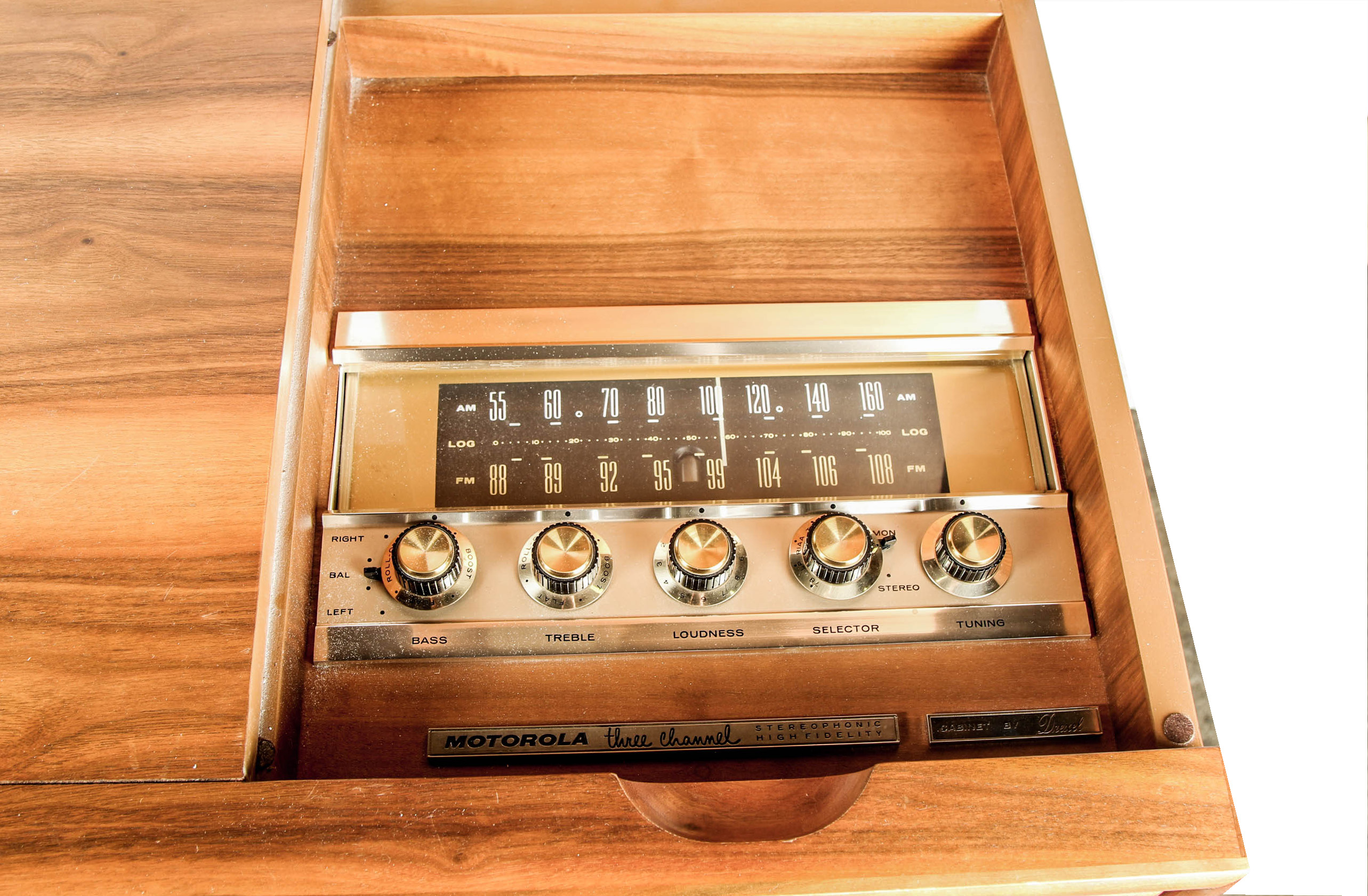 1959 Motorola Turntable and Stereo Console by Drexel