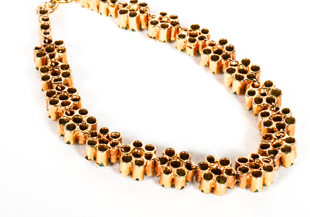 Emerald Cluster Bracelet