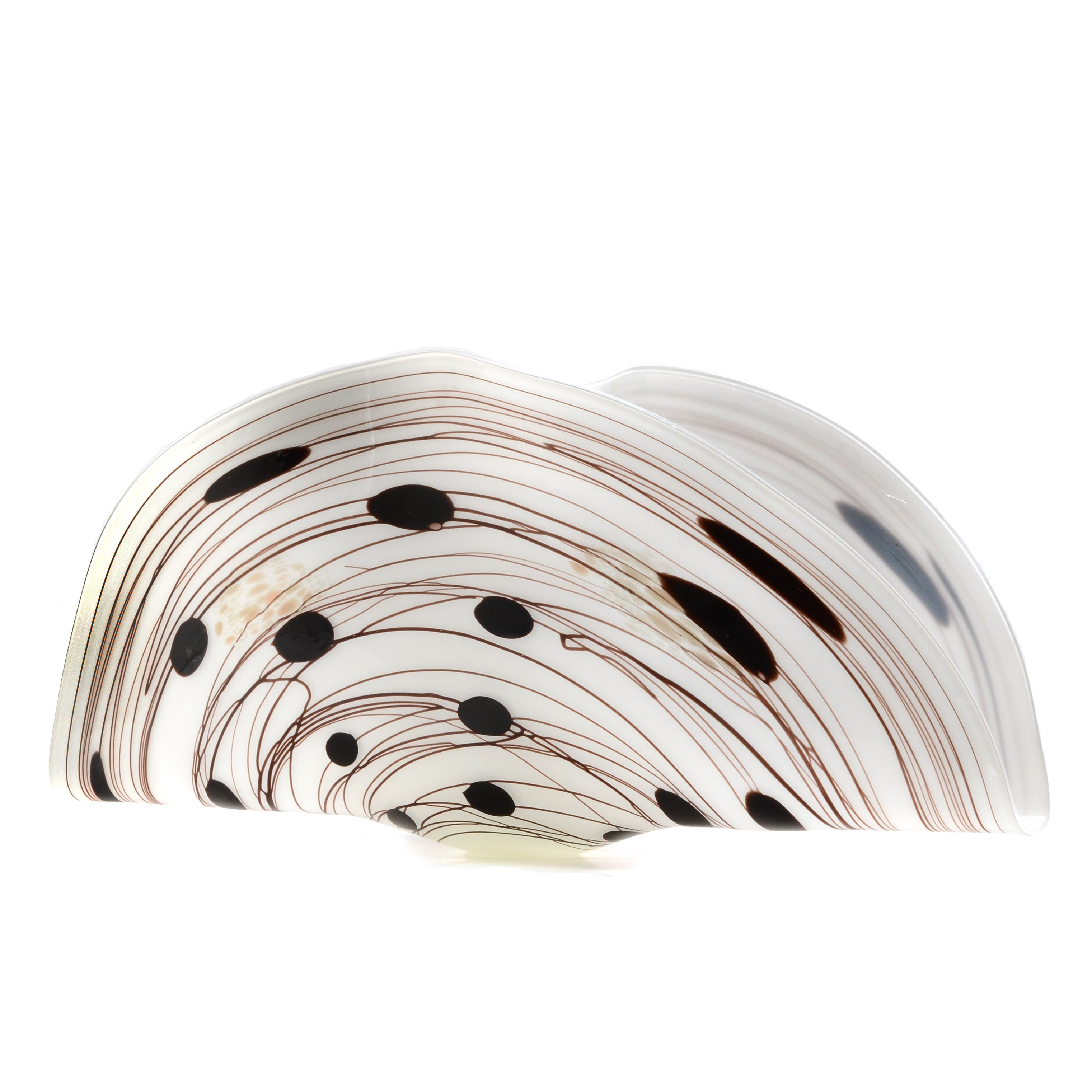 Art Glass Clam Shell