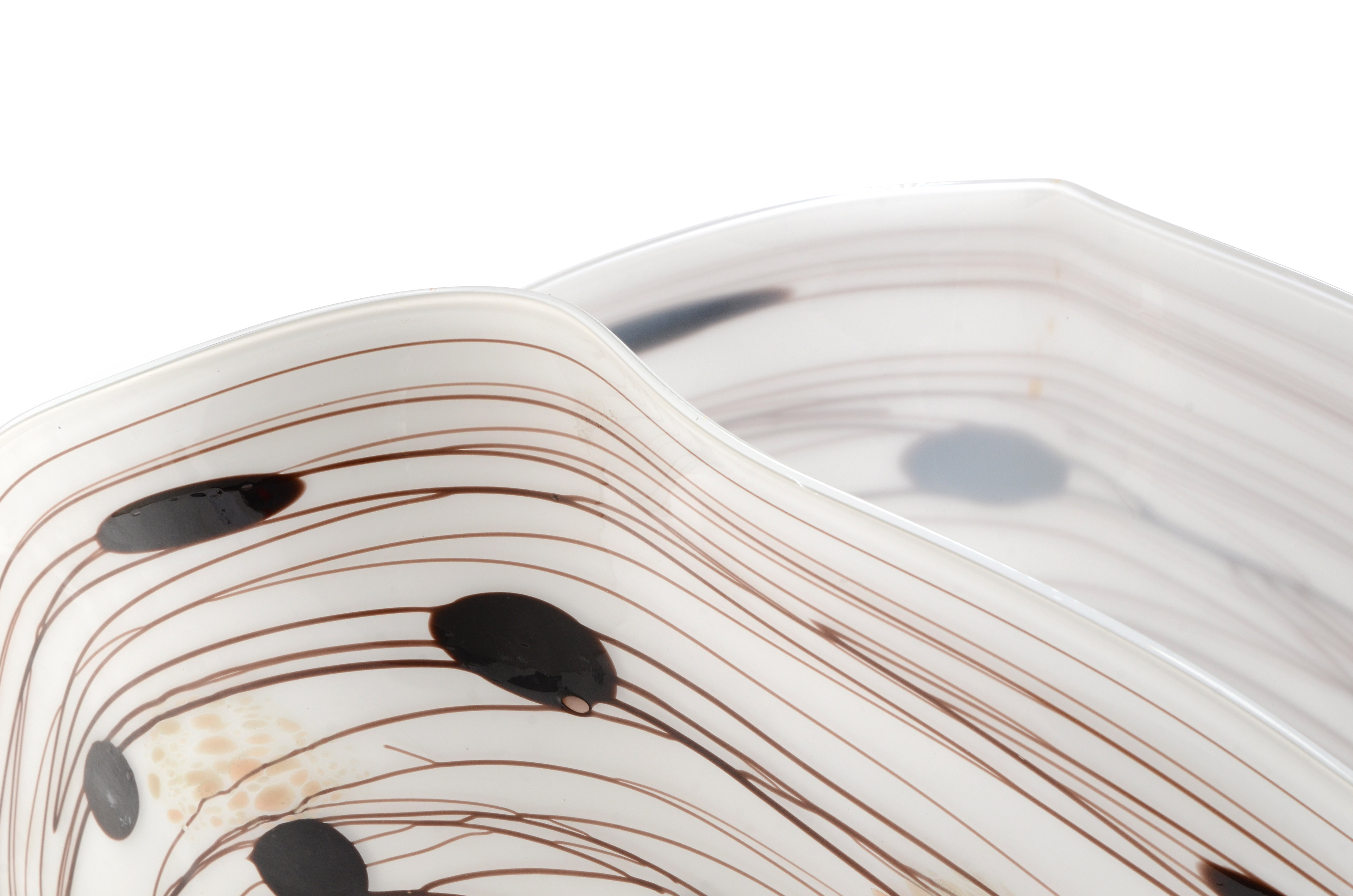 Art Glass Clam Shell