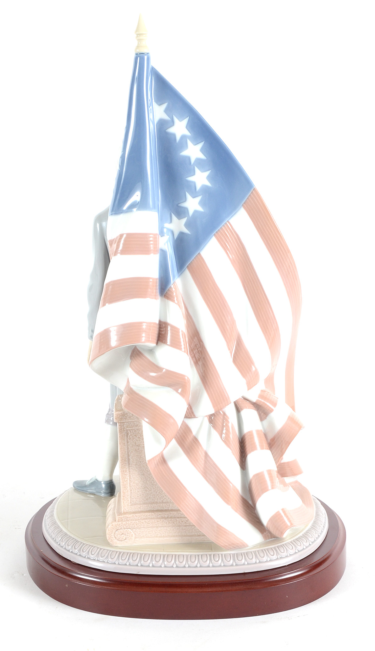 Limited Edition Lladro Porcelain George Washington Figurine