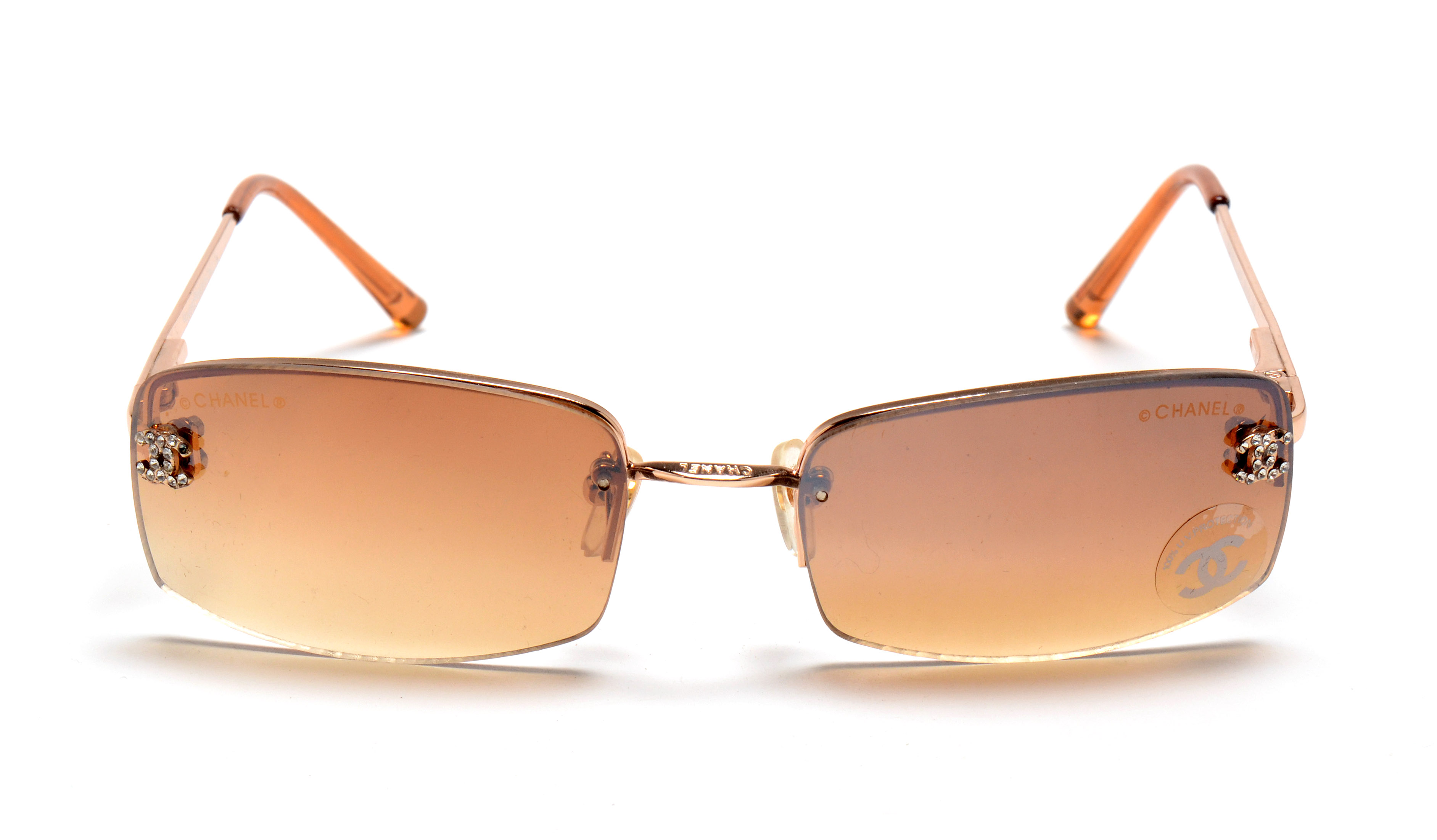 Women's Chanel Sunglasses with Swarovski Crystals