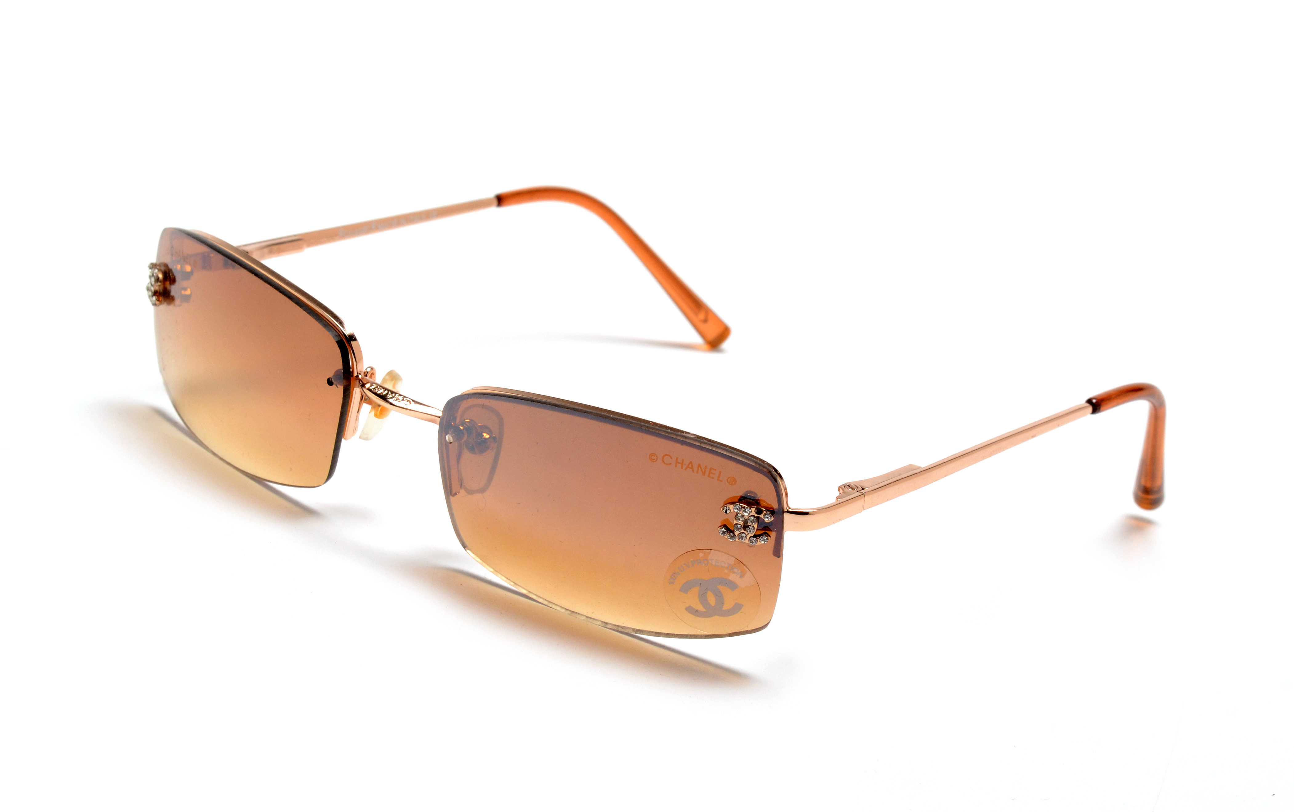 Women's Chanel Sunglasses with Swarovski Crystals