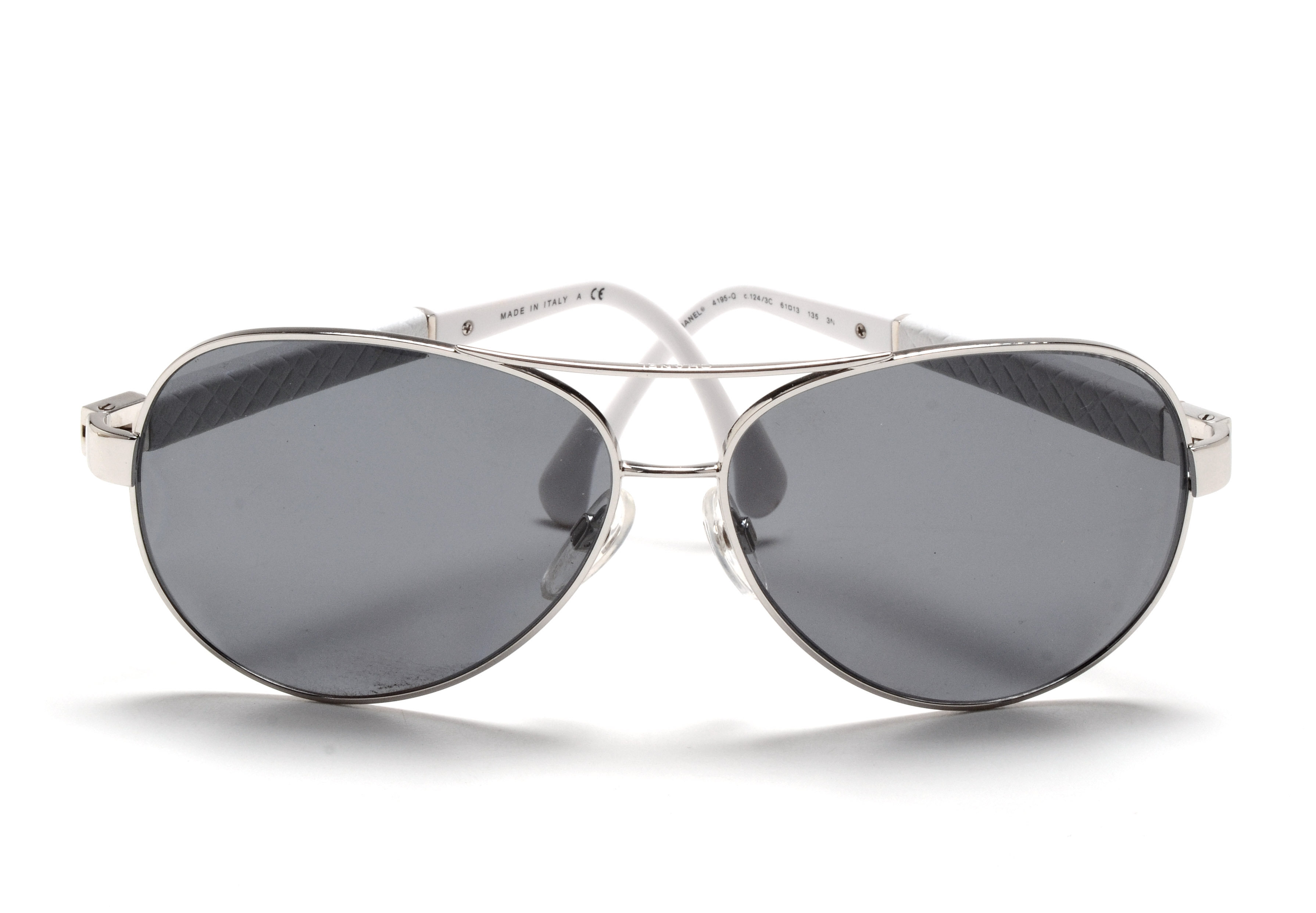 Chanel Women's Quilted Aviator Sunglasses