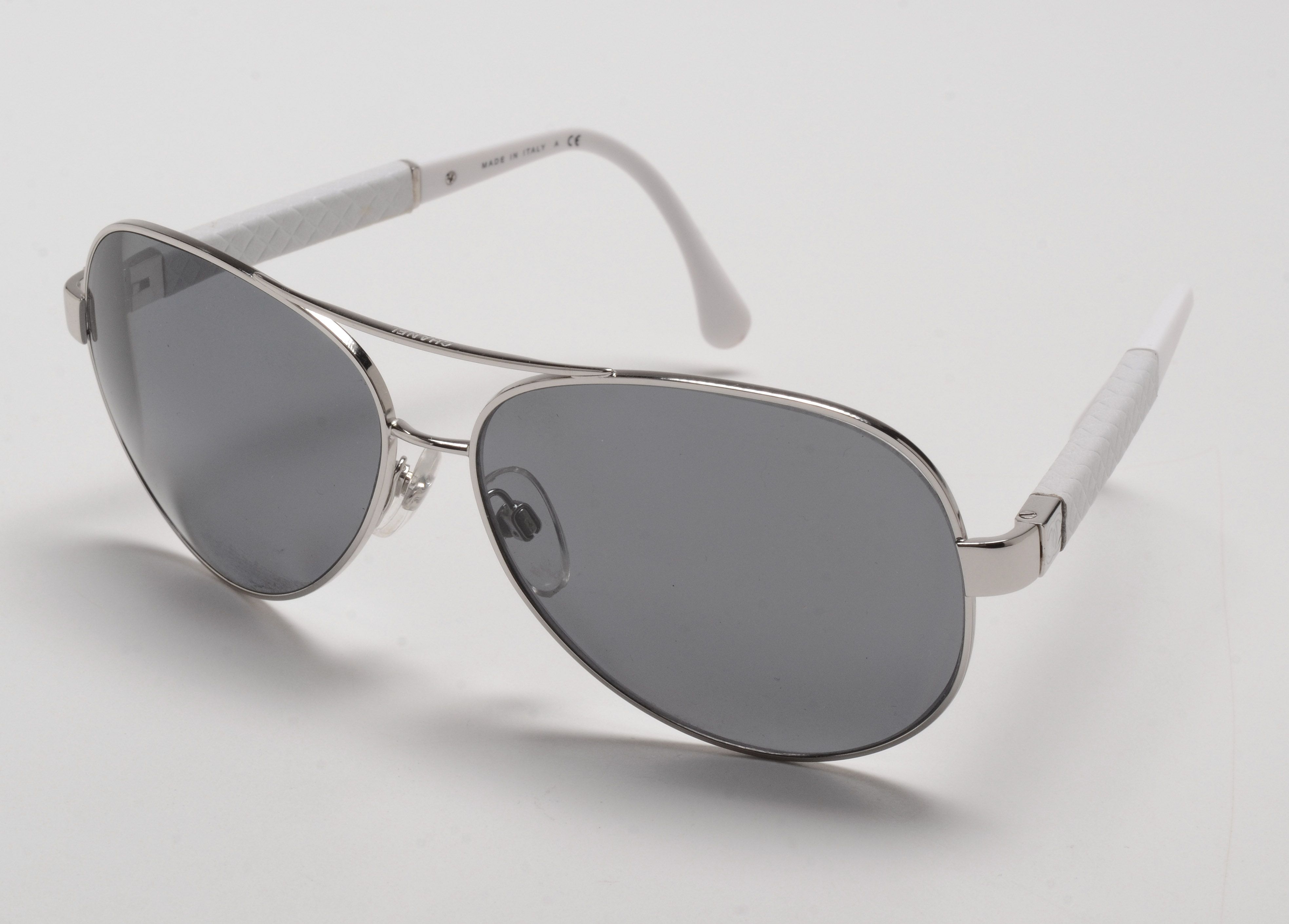 Chanel Women's Quilted Aviator Sunglasses