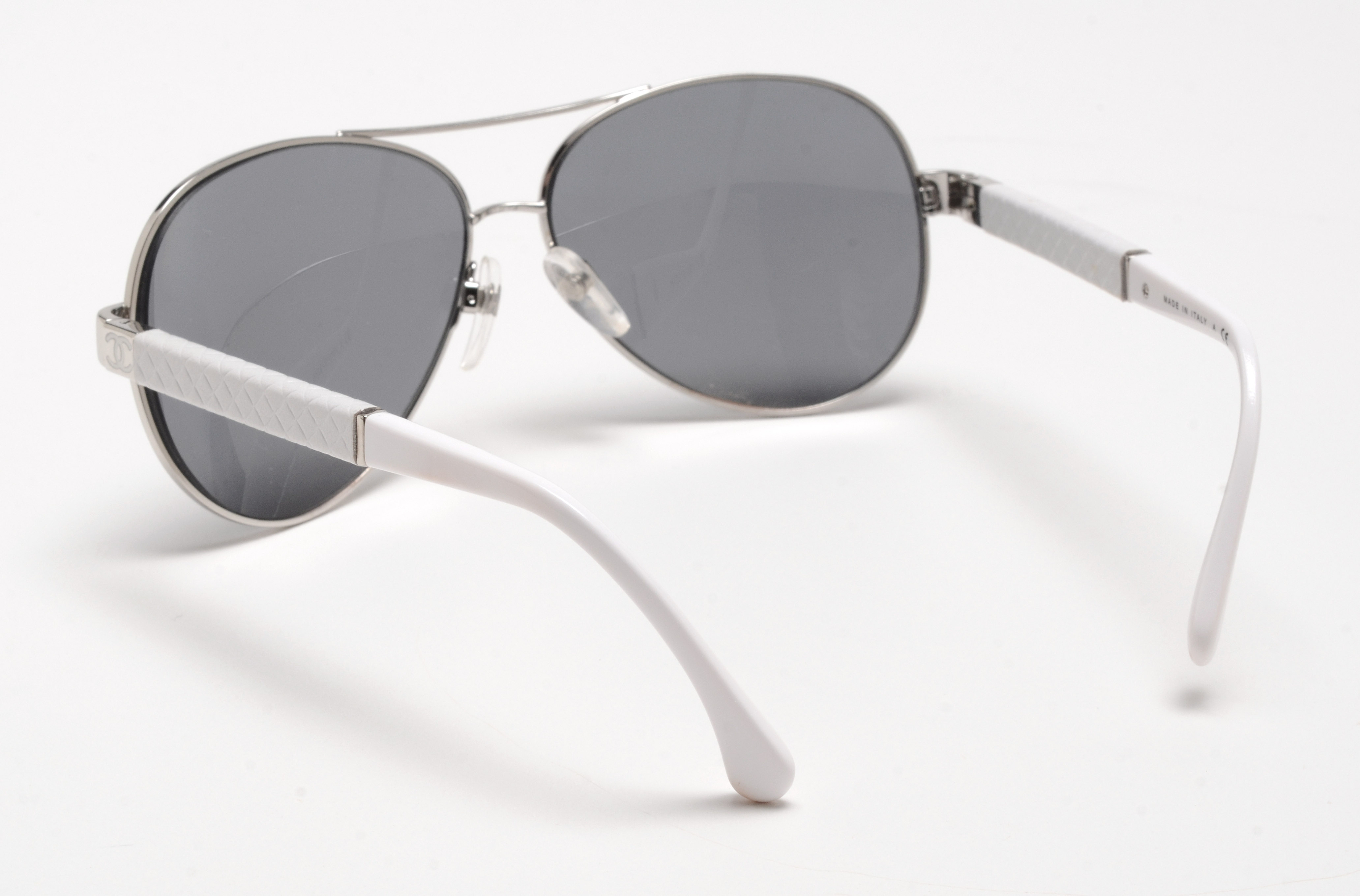 Chanel Women's Quilted Aviator Sunglasses