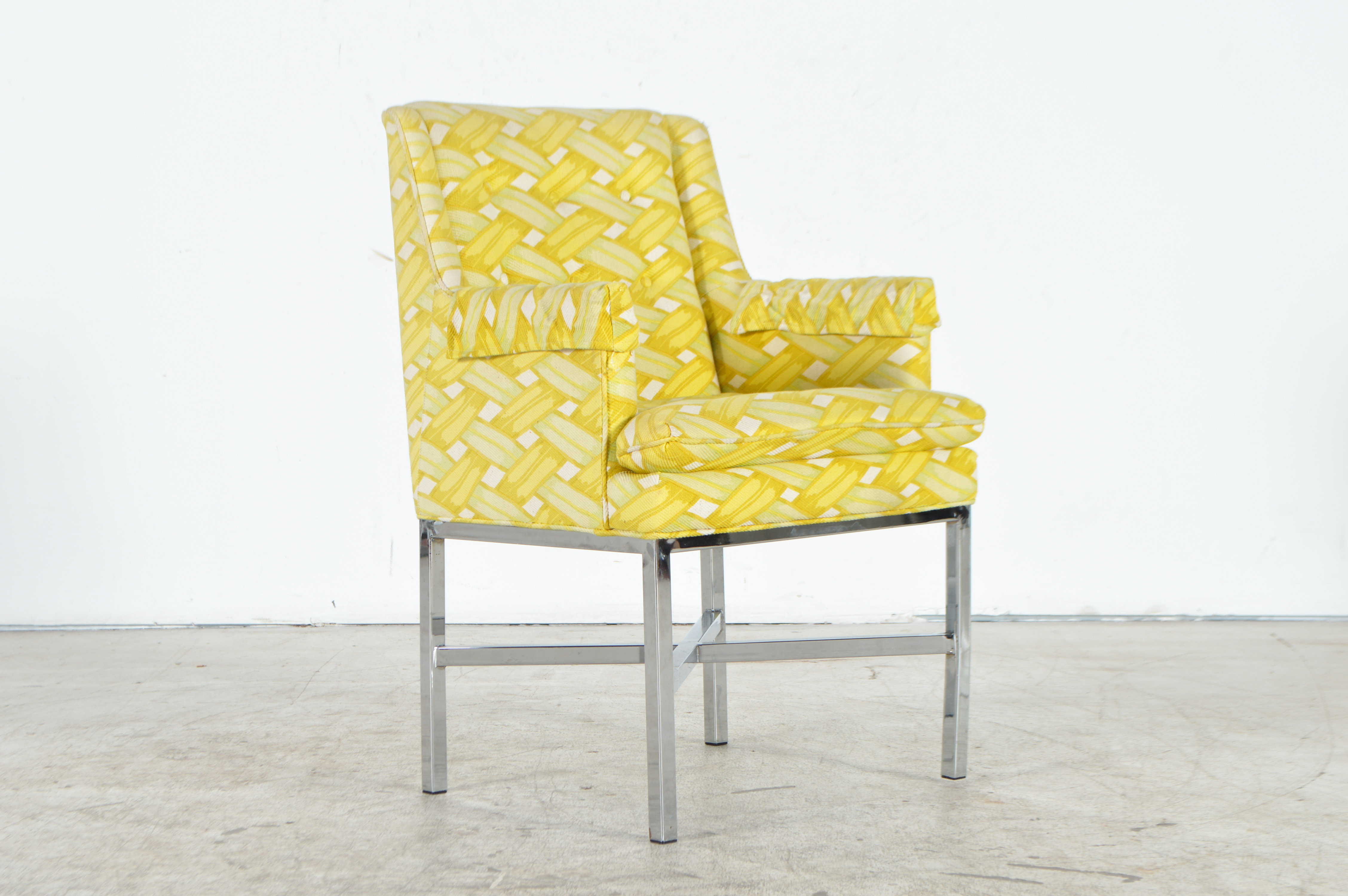 Vintage Upholstered Dining Chairs