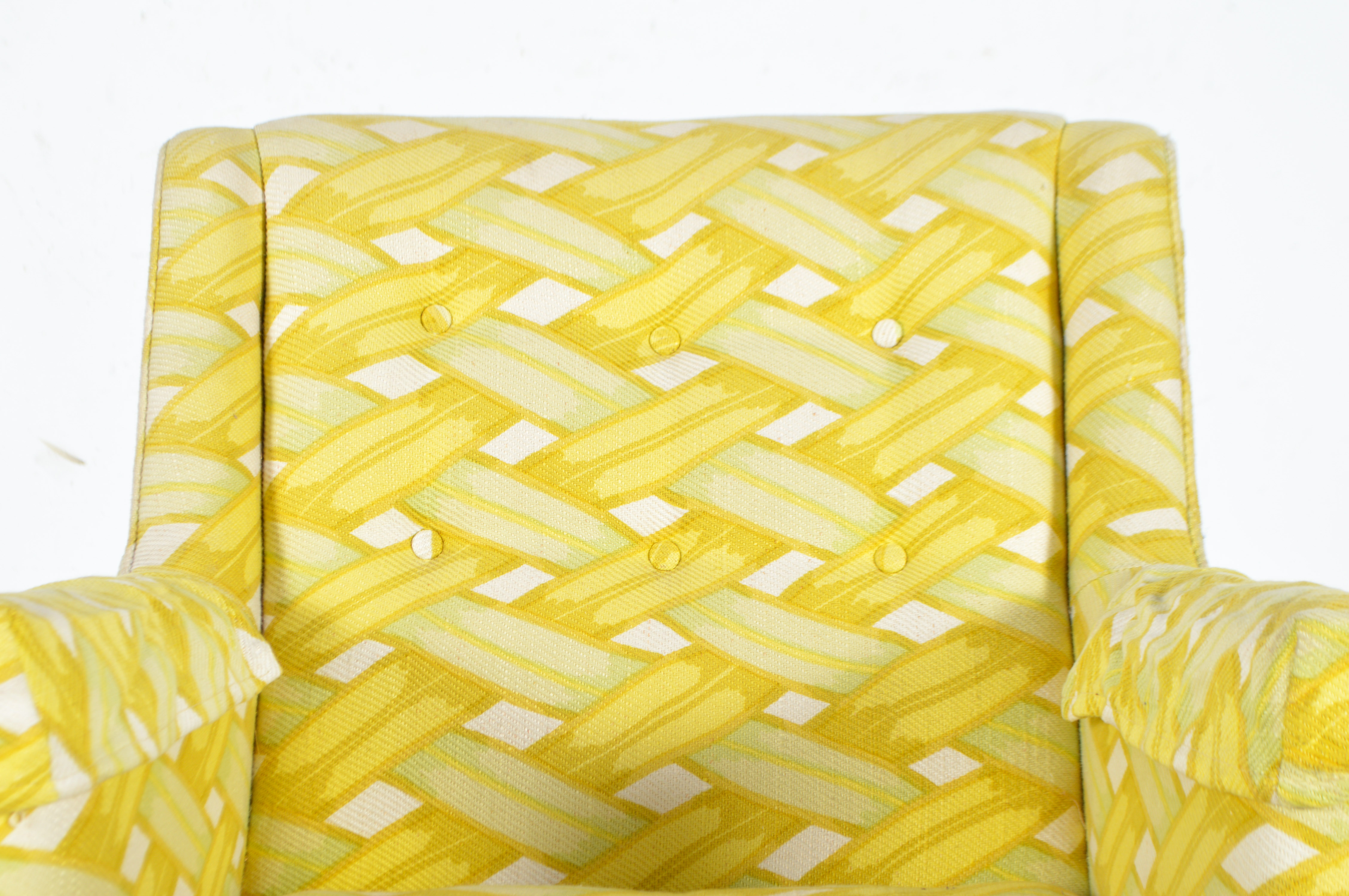 Vintage Upholstered Dining Chairs