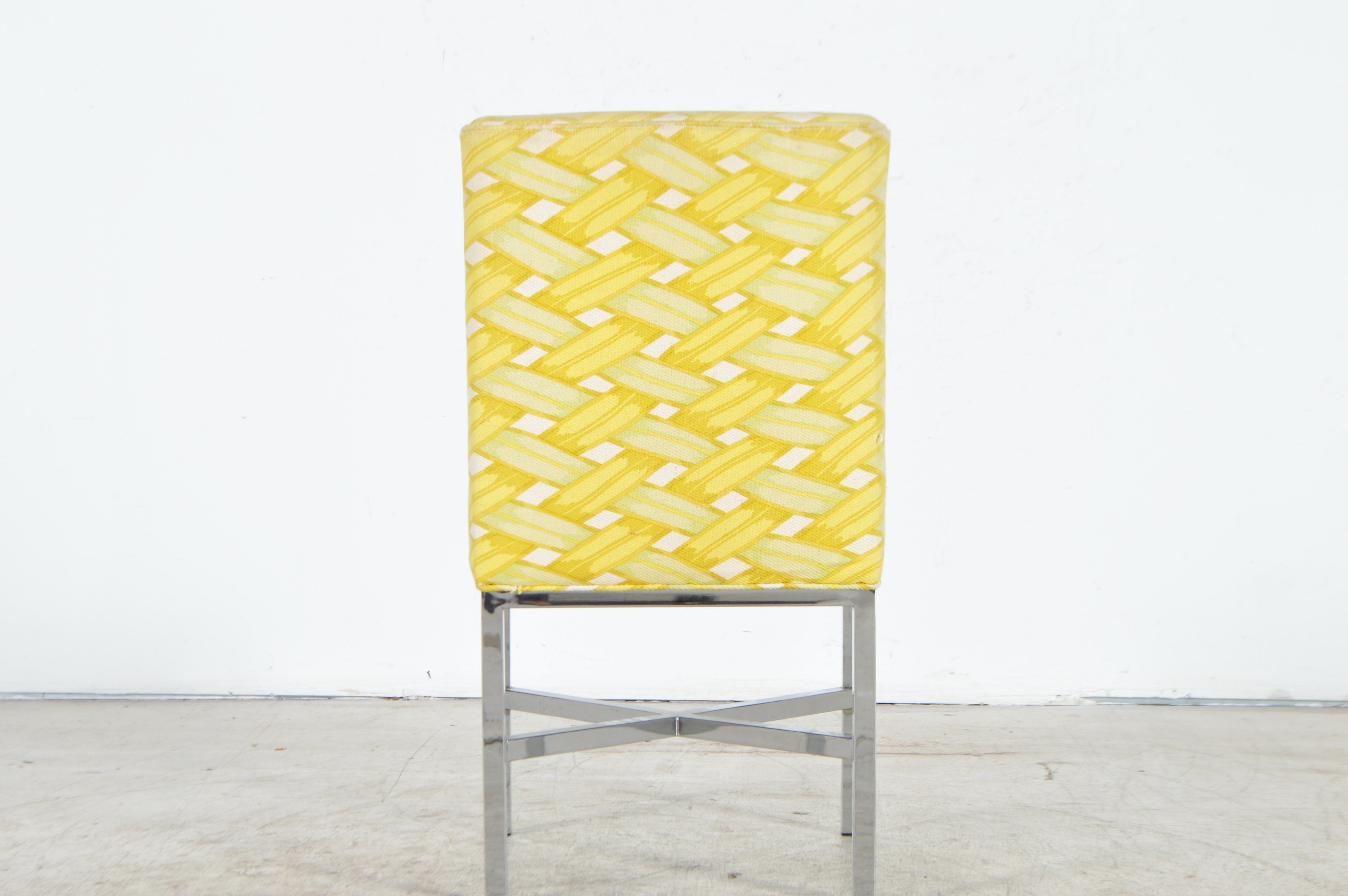 Vintage Upholstered Dining Chairs