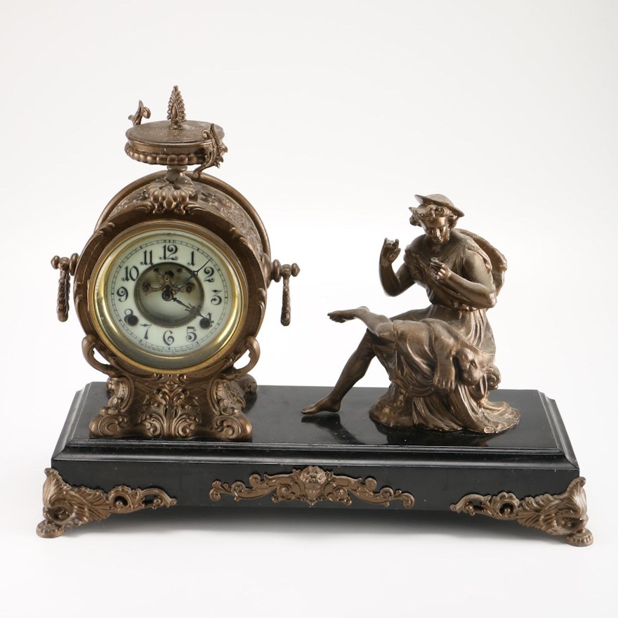 Antique New Haven Clock Co. MantelClock