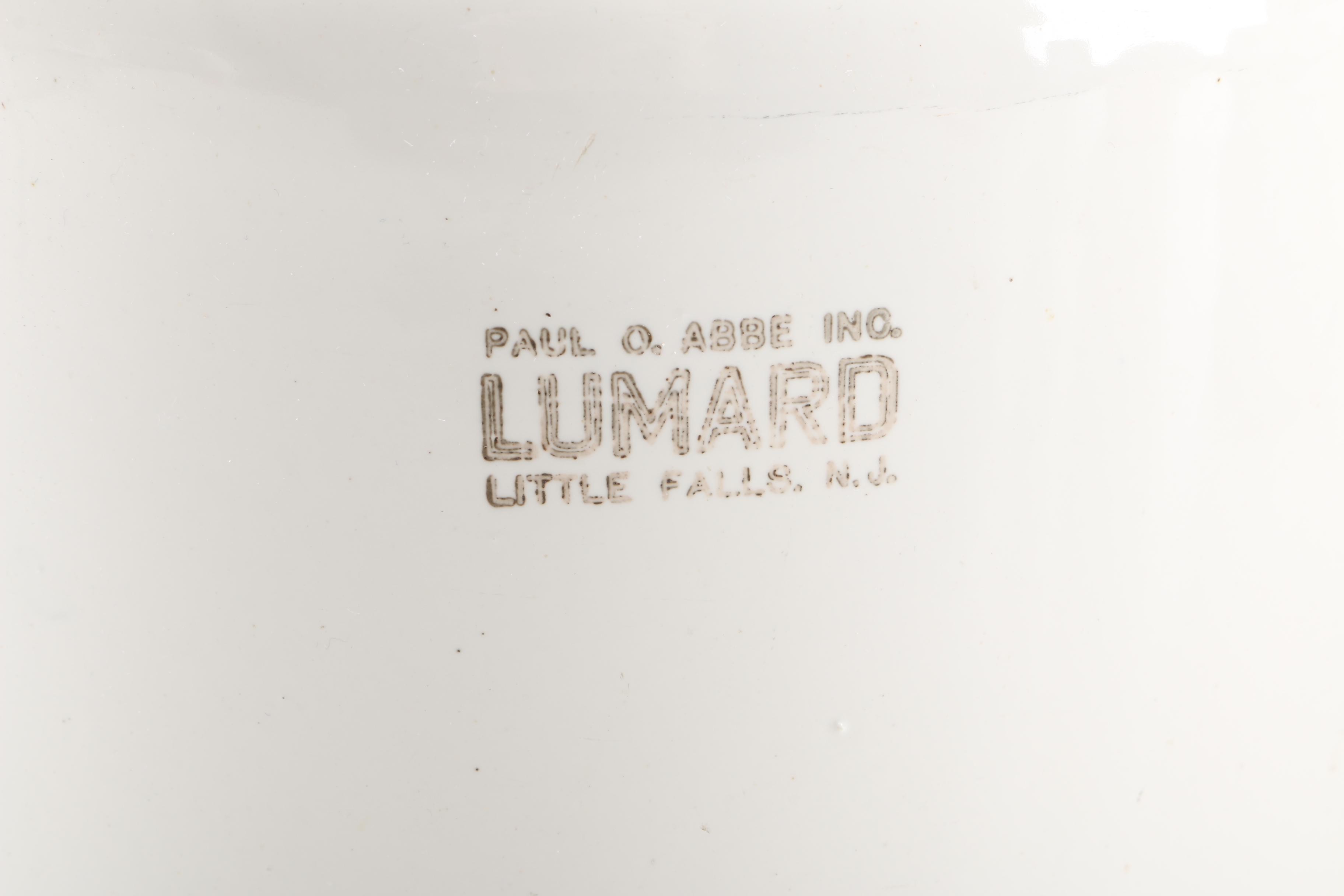 Vintage Paul O. Abbé Milling Jar and Other Stoneware