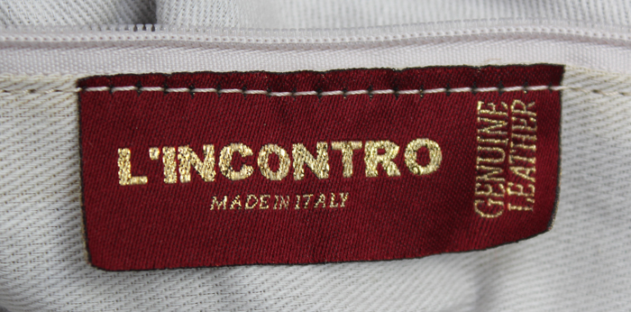 L'incontro Italian Leather Handbag