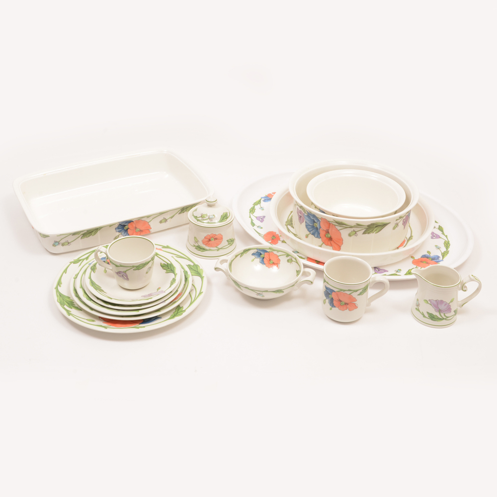 Villeroy & Boch "Amapola" Dinnerware Set