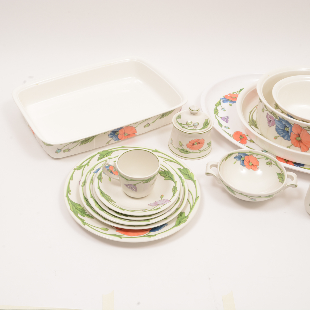 Villeroy & Boch "Amapola" Dinnerware Set