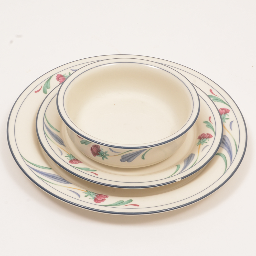 Lenox "Poppies on Blue" Chinastone Dinnerware