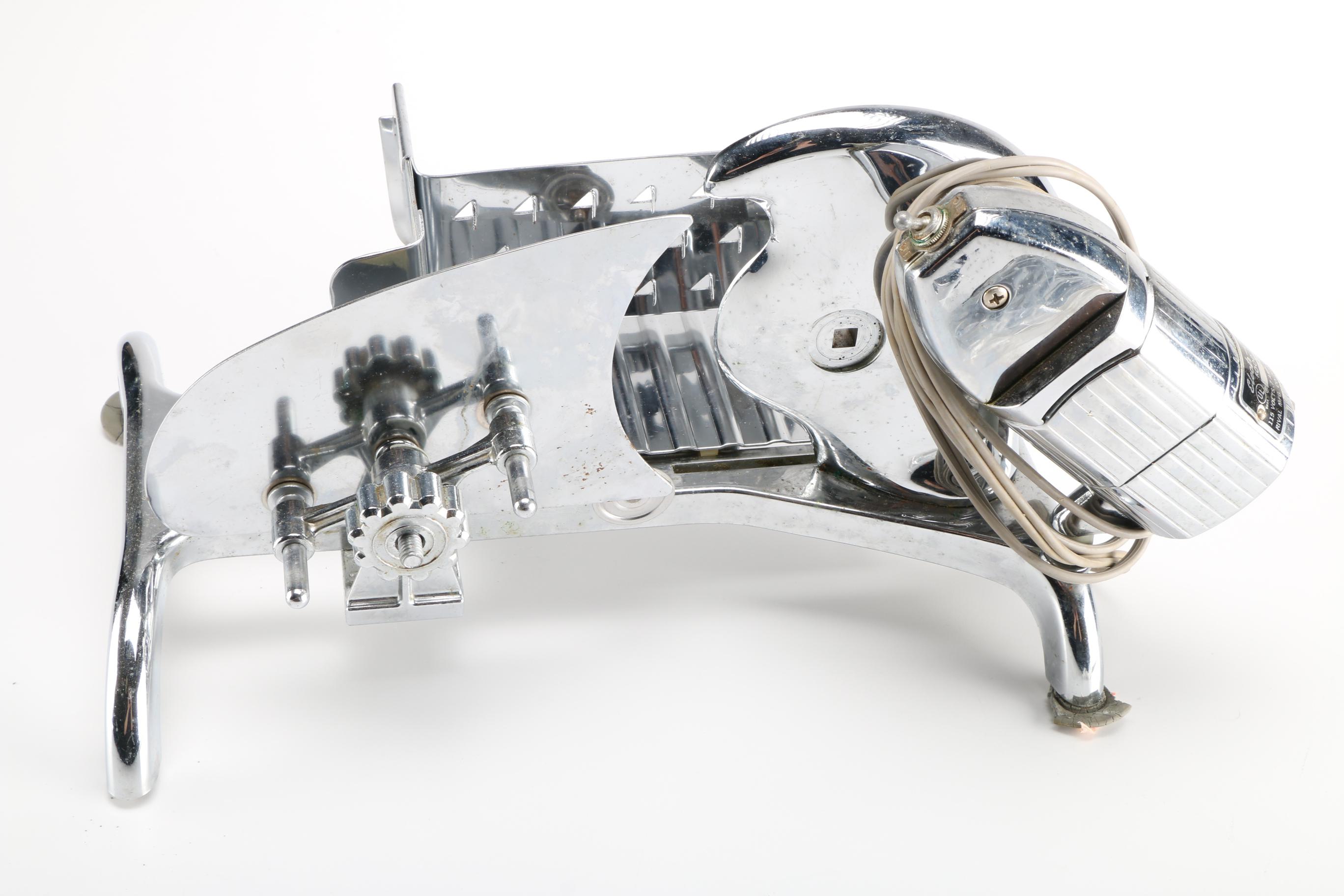 Vintage Rival Electr-O-Matic Food Slicer 1101E-2