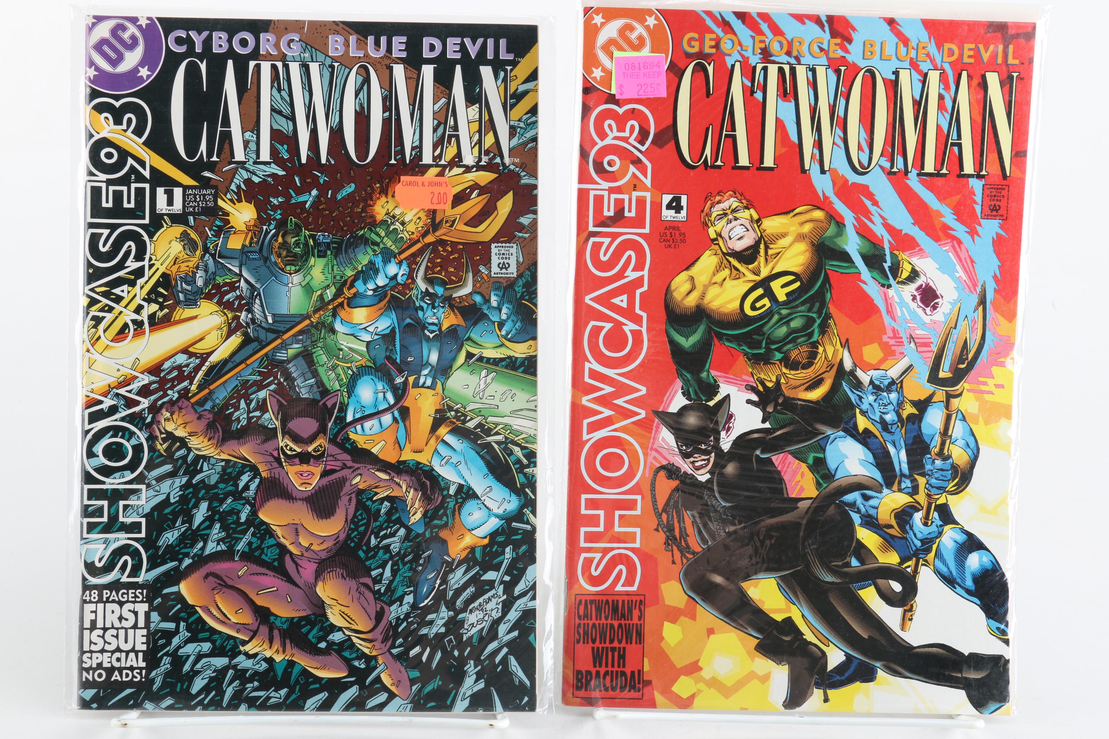 Modern Age DC and Marvel Comics Including "Birds of Prey", "Catwoman" and "Spider Woman"