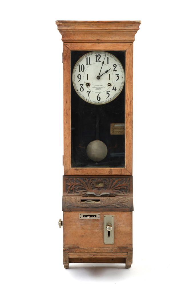 Antique Time Punch Clock