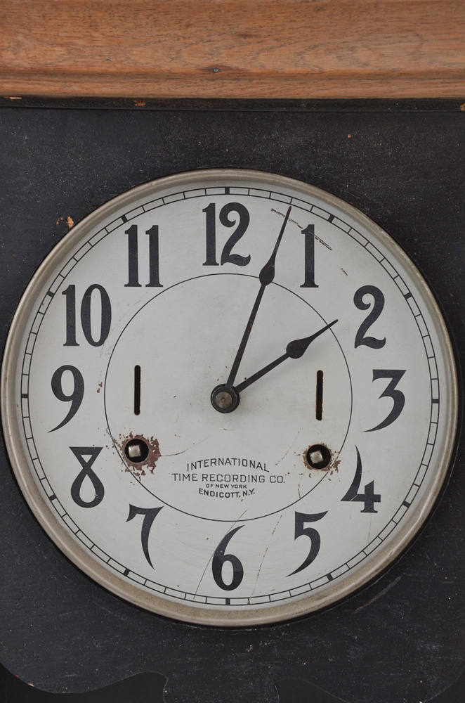 Antique Time Punch Clock