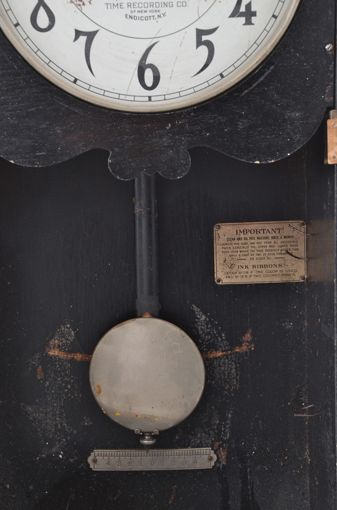 Antique Time Punch Clock