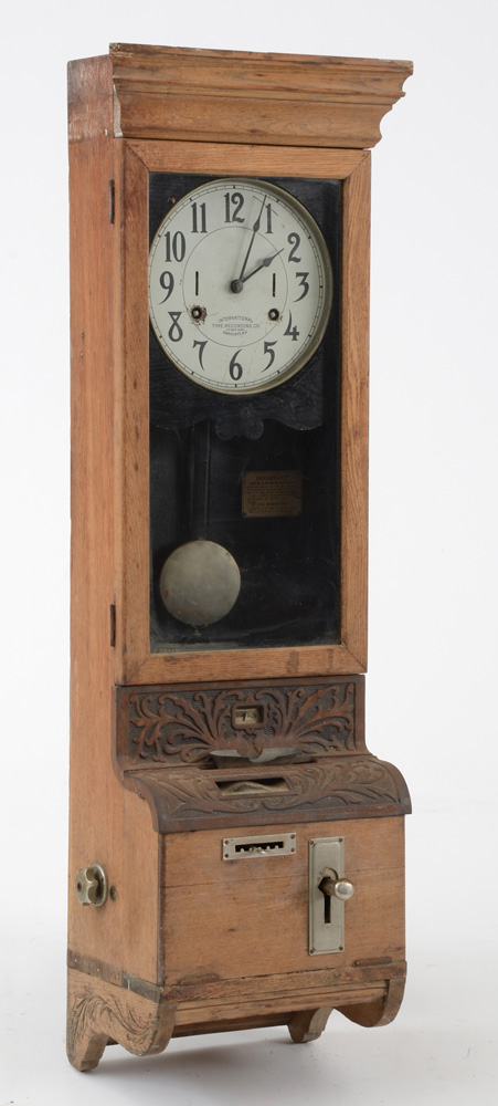 Antique Time Punch Clock