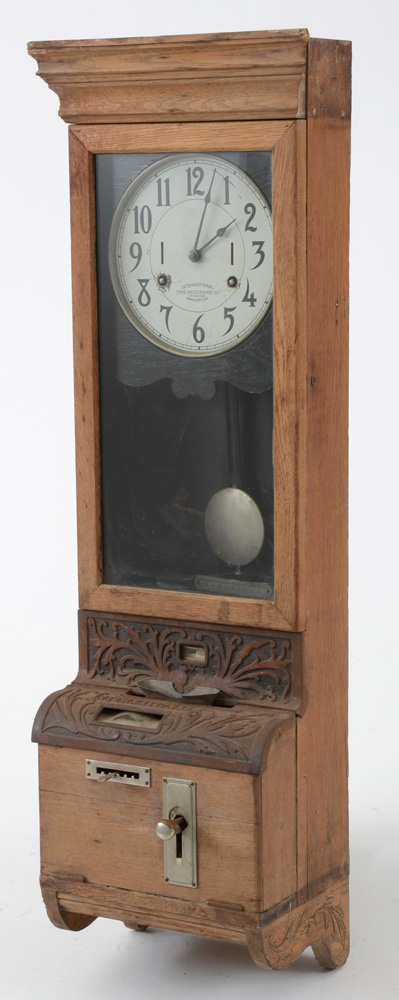 Antique Time Punch Clock