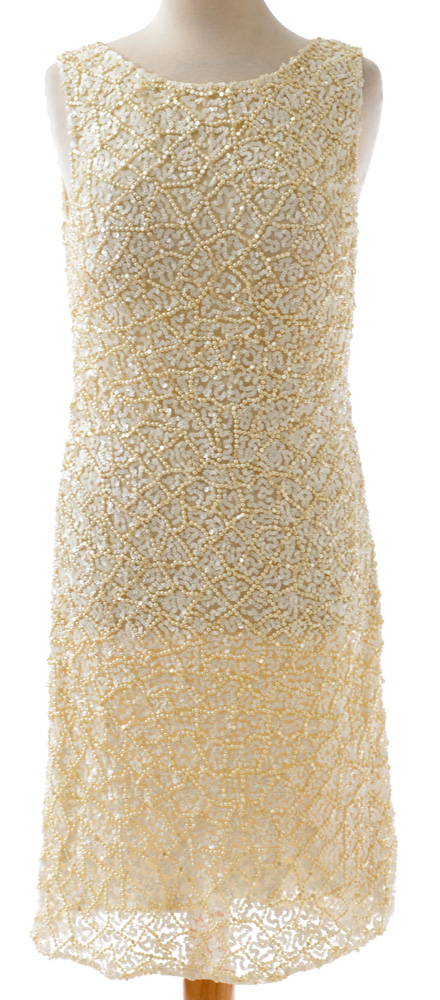 Aidan Mattox Embellished Dress from the First White Party