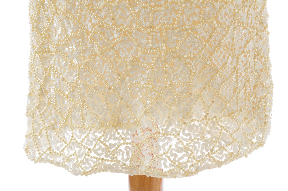 Aidan Mattox Embellished Dress from the First White Party