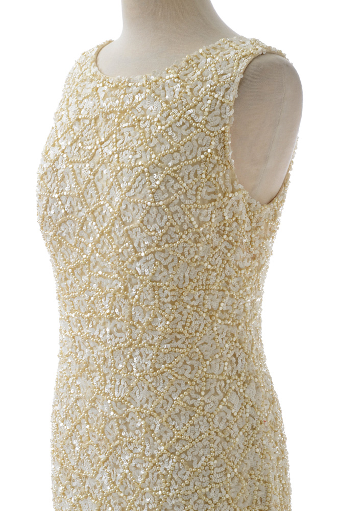 Aidan Mattox Embellished Dress from the First White Party