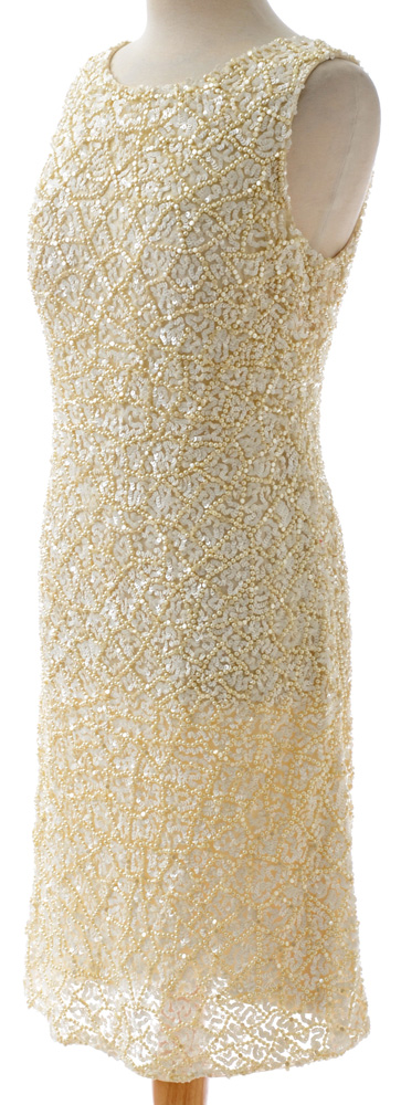 Aidan Mattox Embellished Dress from the First White Party