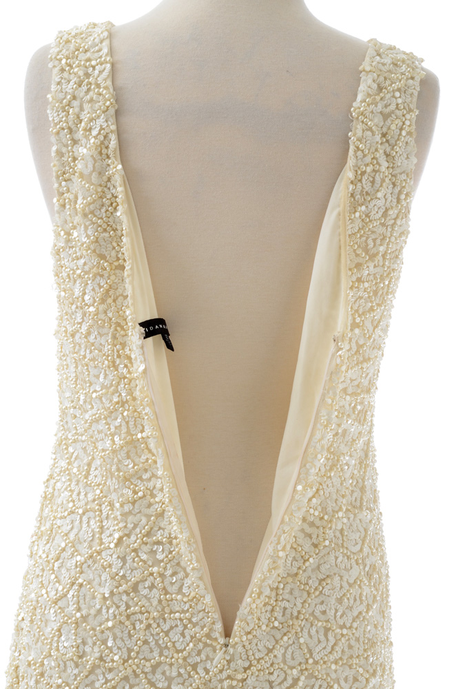 Aidan Mattox Embellished Dress from the First White Party