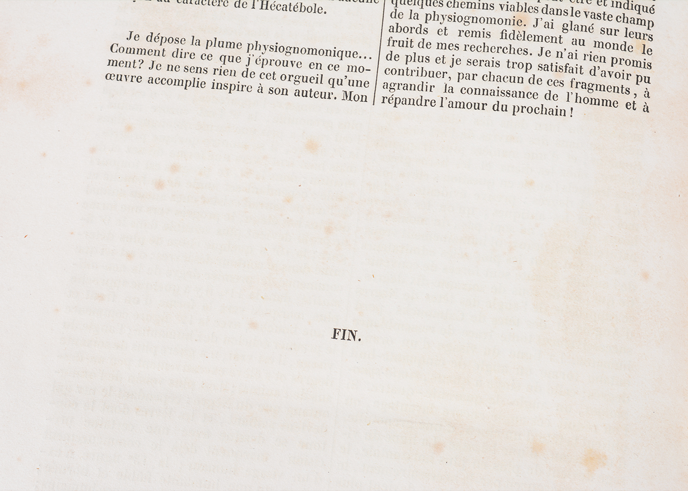 1841 "La Physiognomonie" by Author Johann Caspar Lavater