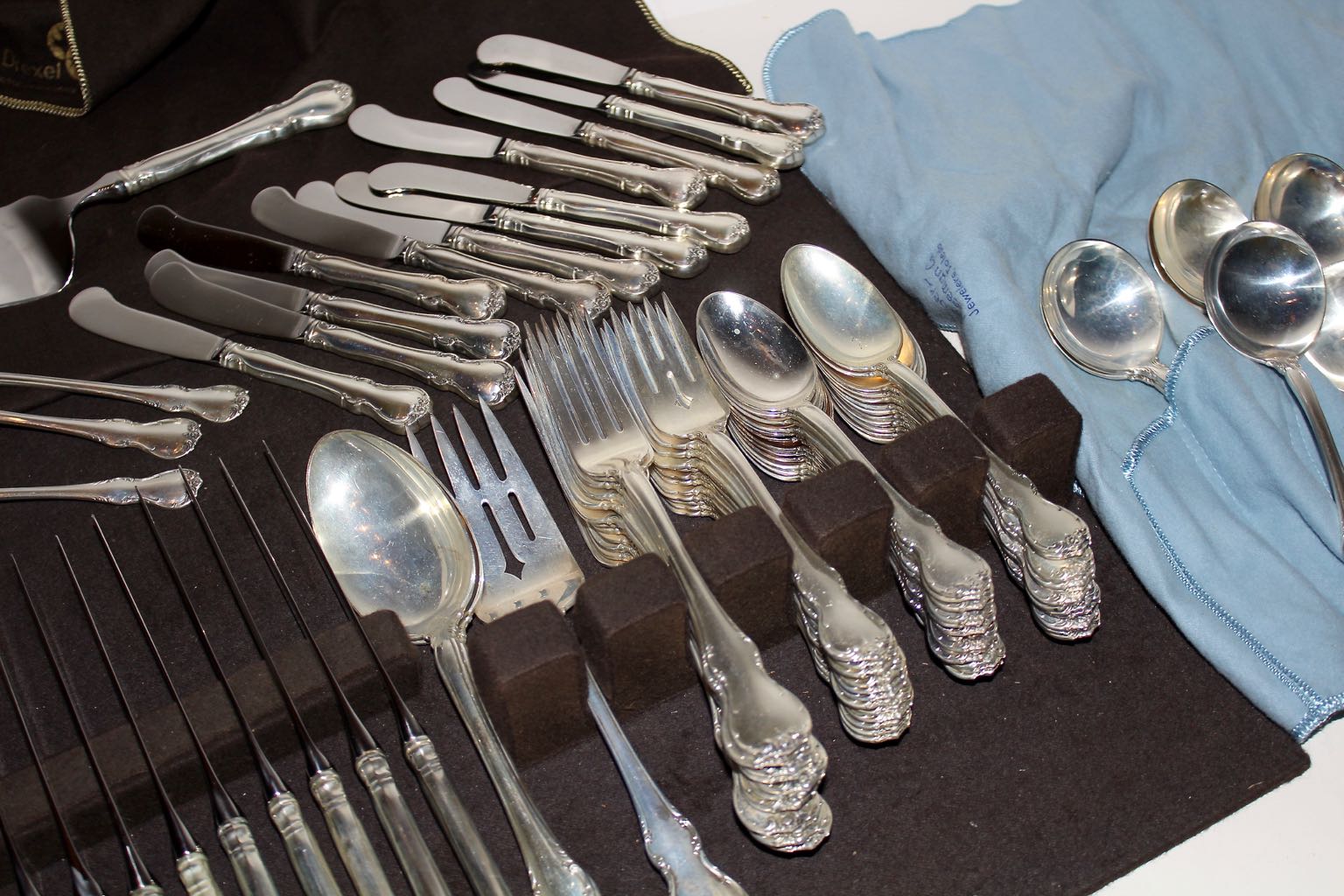 Set of Towle "French Provincial" Sterling Flatware