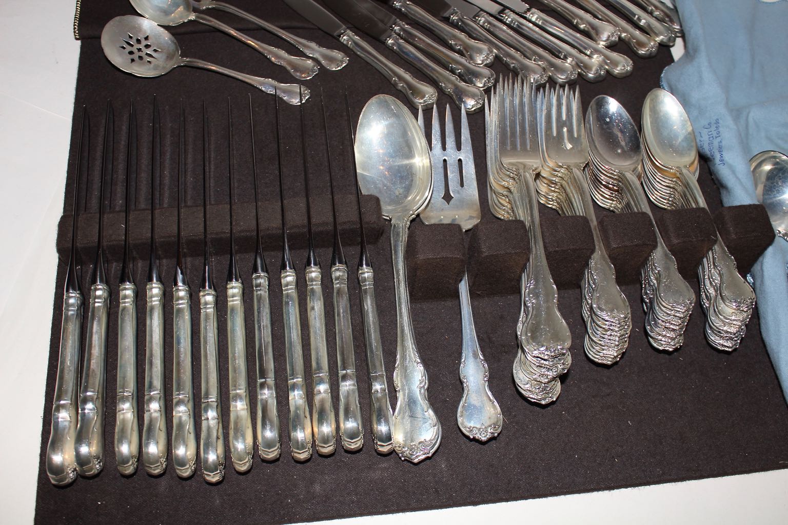 Set of Towle "French Provincial" Sterling Flatware