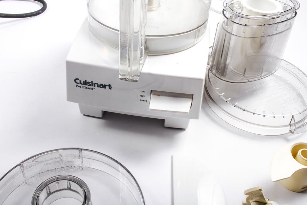 Breville Panini Press and Cuisinart Food Processor