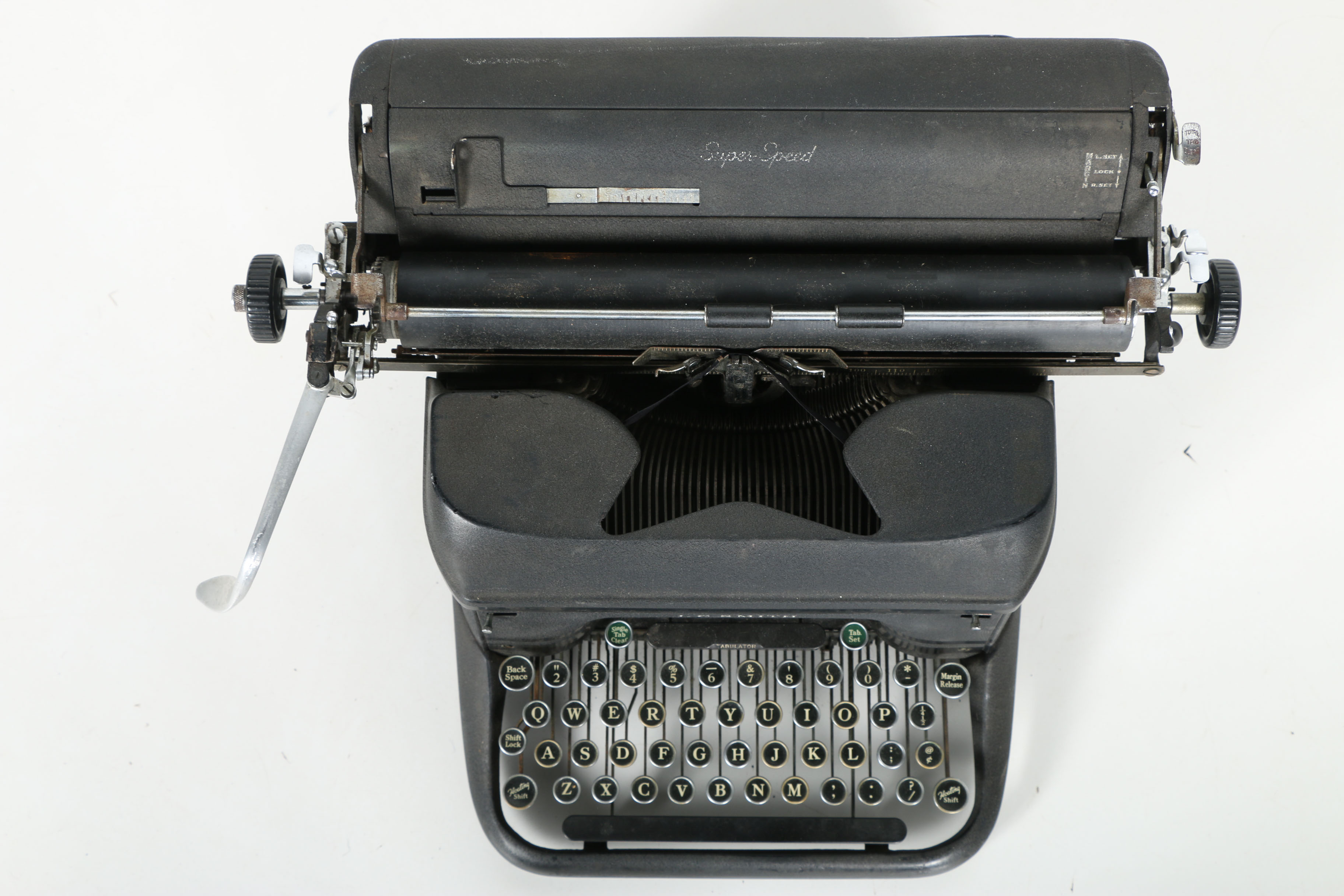 1940s L.C Smith & Corona Super Speed Typewriter