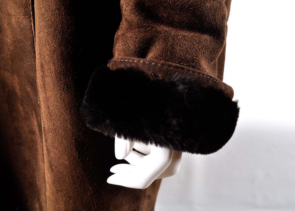 Vintage Bergdoff Goodman Suede Coat