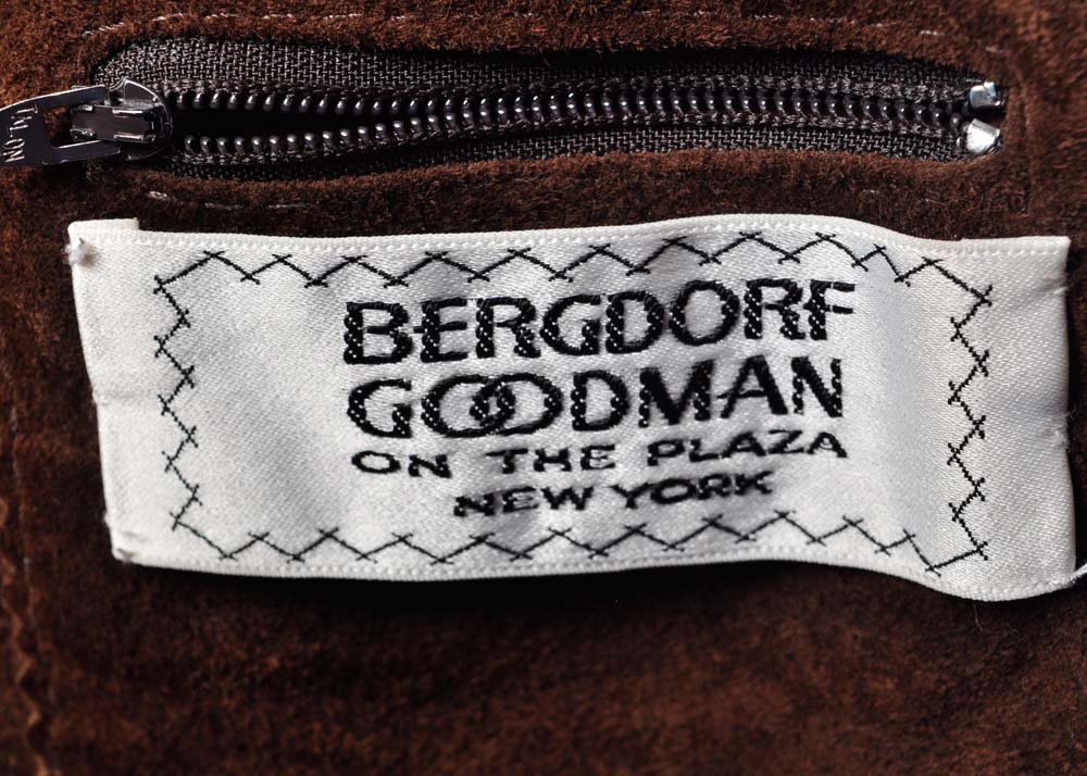 Vintage Bergdoff Goodman Suede Coat